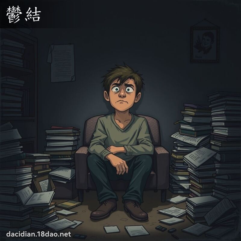 郁结 - 国语大辞典配图