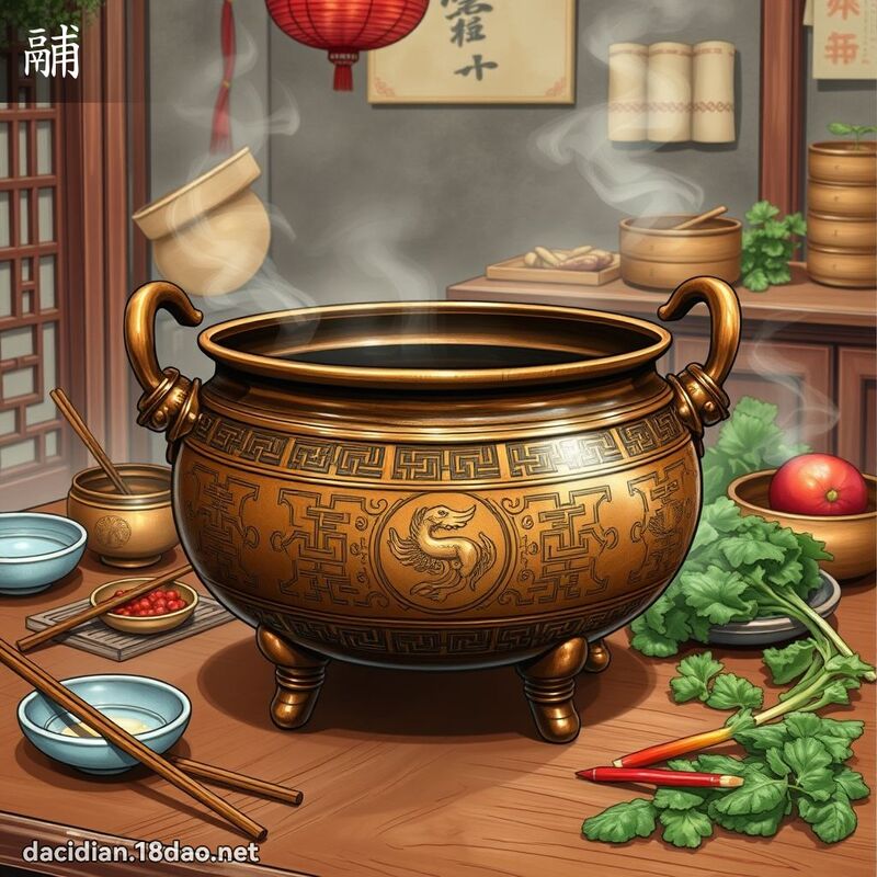 鬴 - 國語大辭典配圖