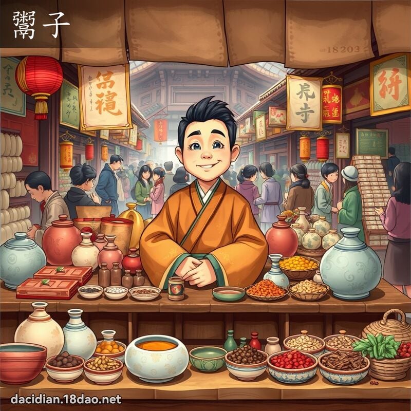 鬻子 - 國語大辭典配圖