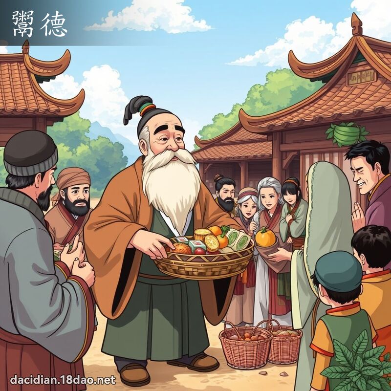 鬻德 - 國語大辭典配圖