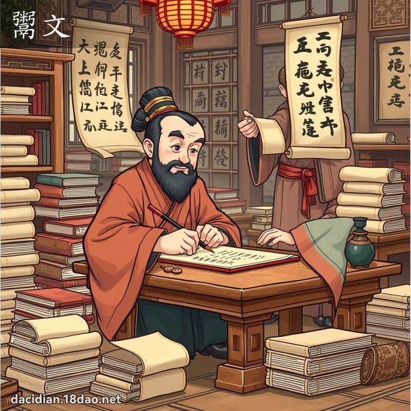 鬻文 - 國語大辭典配圖