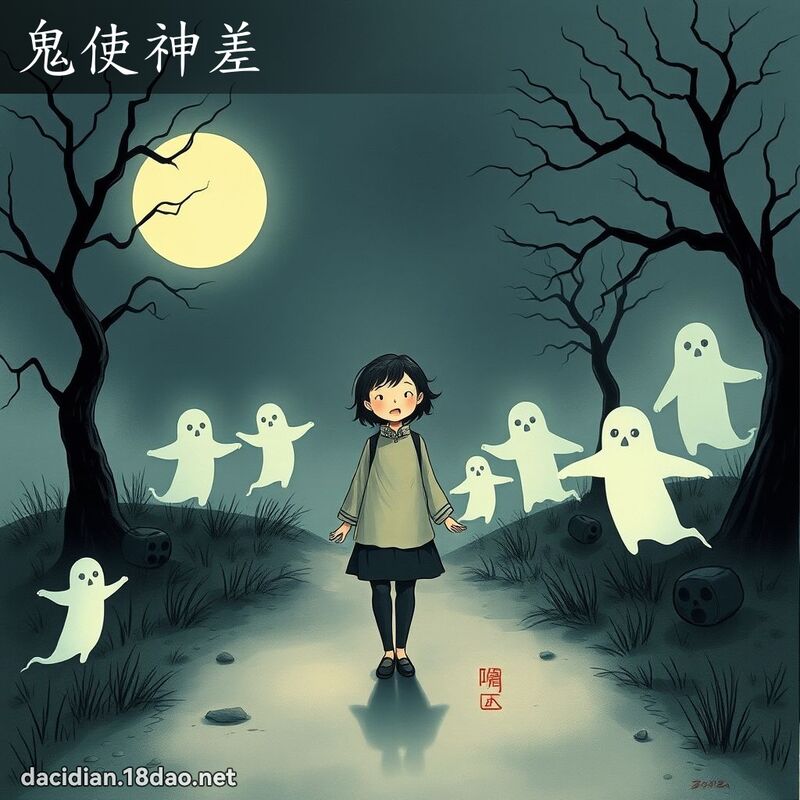鬼使神差 - 國語大辭典配圖