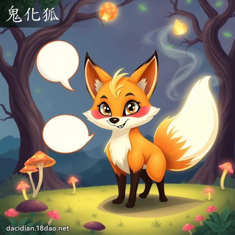 鬼化狐 - 國語大辭典配圖