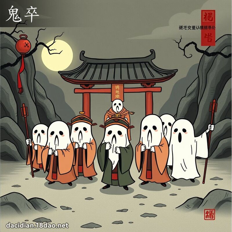 鬼卒 - 国语大辞典配图