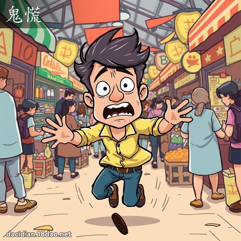 鬼慌 - 國語大辭典配圖
