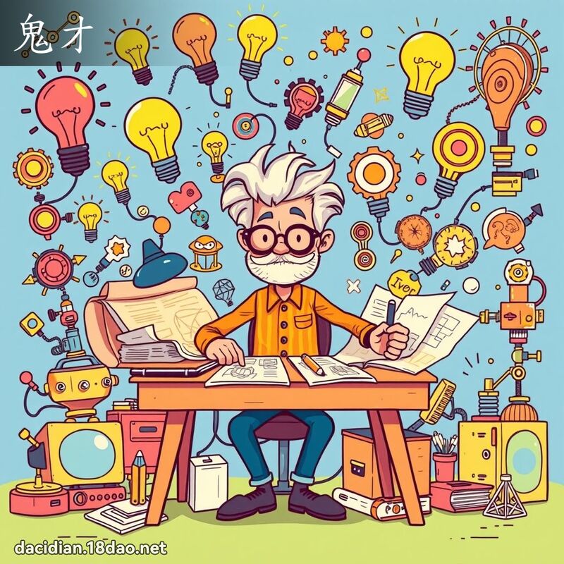 鬼才 - 国语大辞典配图