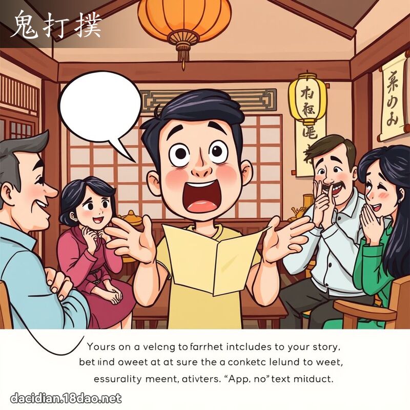 鬼打撲 - 國語大辭典配圖