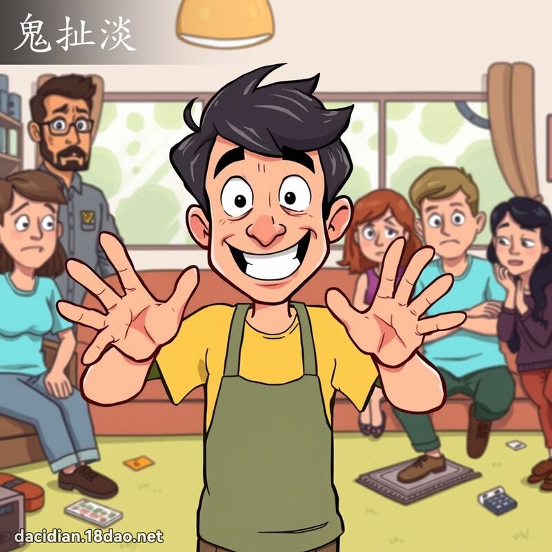 鬼扯淡 - 國語大辭典配圖