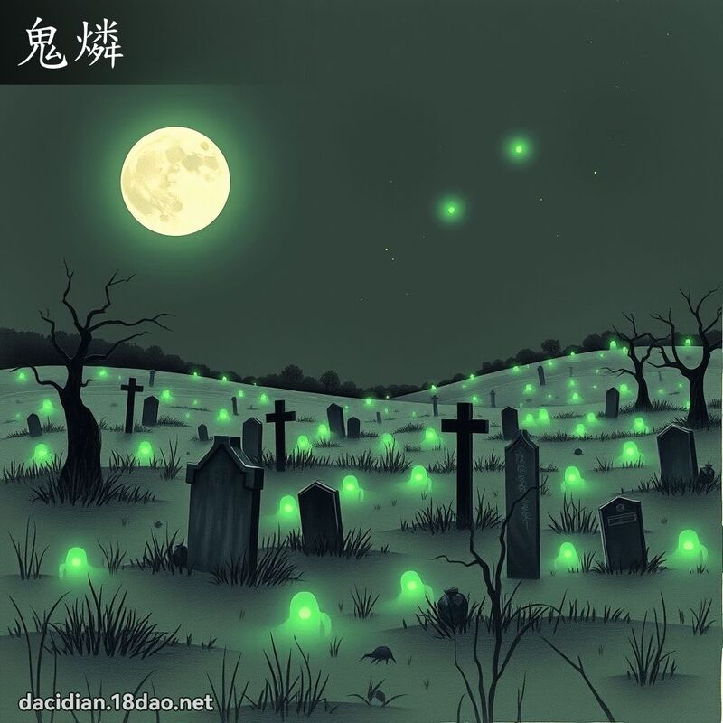 鬼燐 - 國語大辭典配圖