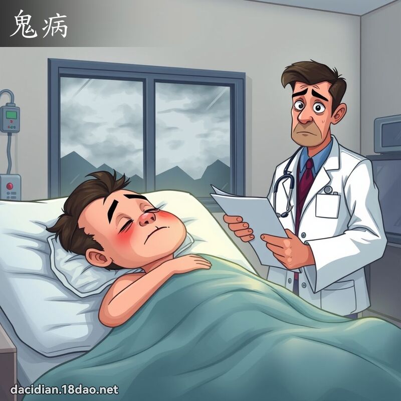 鬼病 - 国语大辞典配图