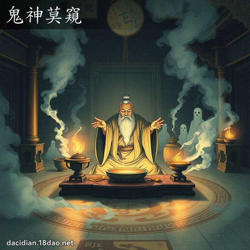 鬼神莫窺 - 國語大辭典配圖