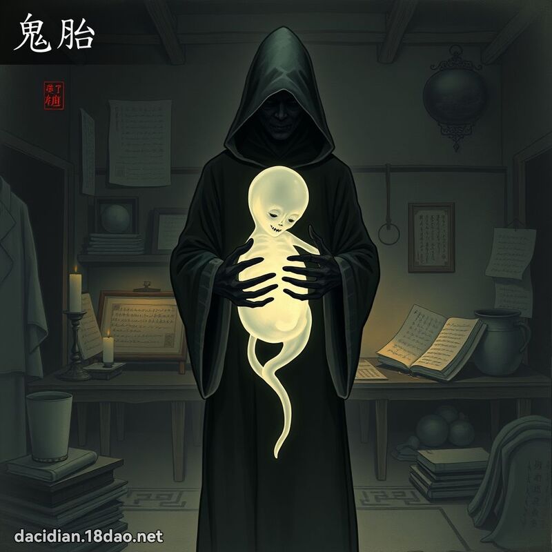 鬼胎 - 国语大辞典配图
