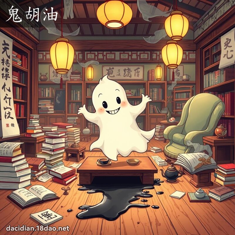 鬼胡油 - 國語大辭典配圖