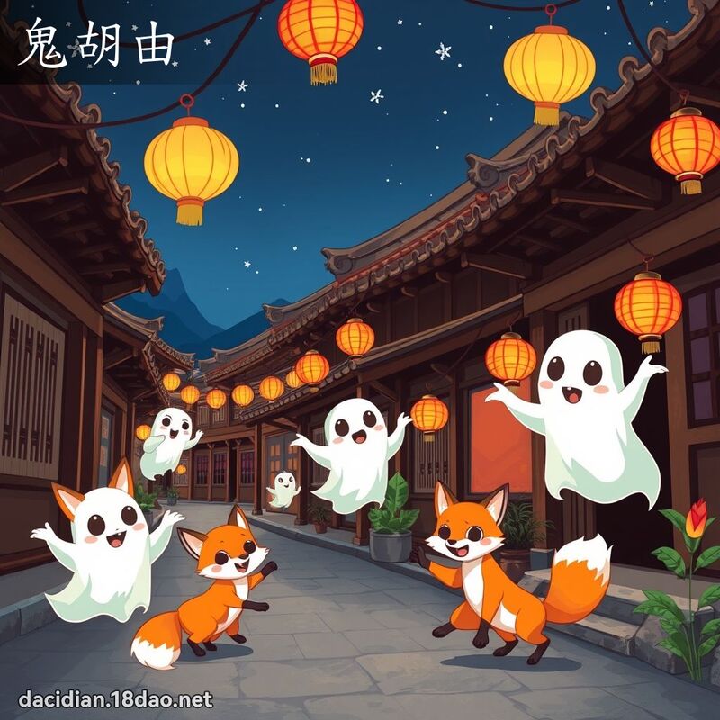 鬼胡由 - 国语大辞典配图