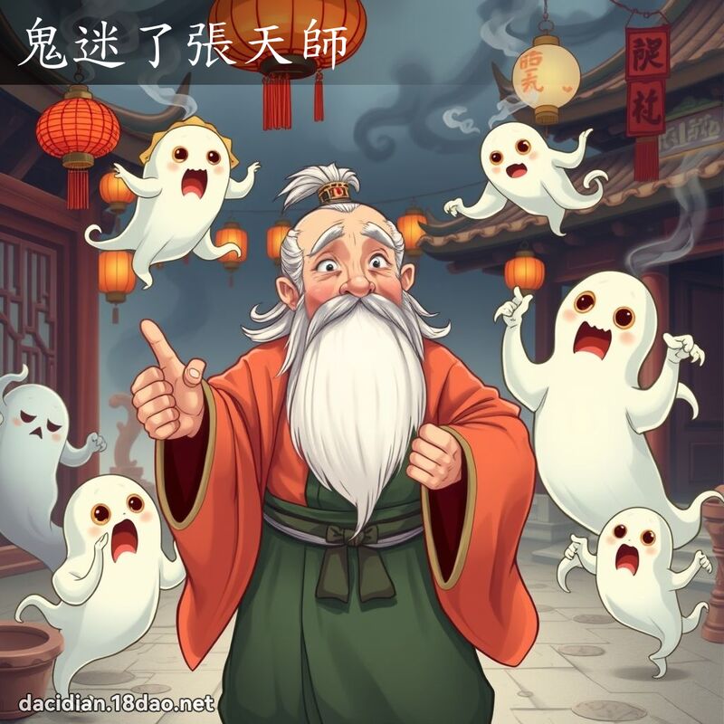 鬼迷了张天师 - 国语大辞典配图