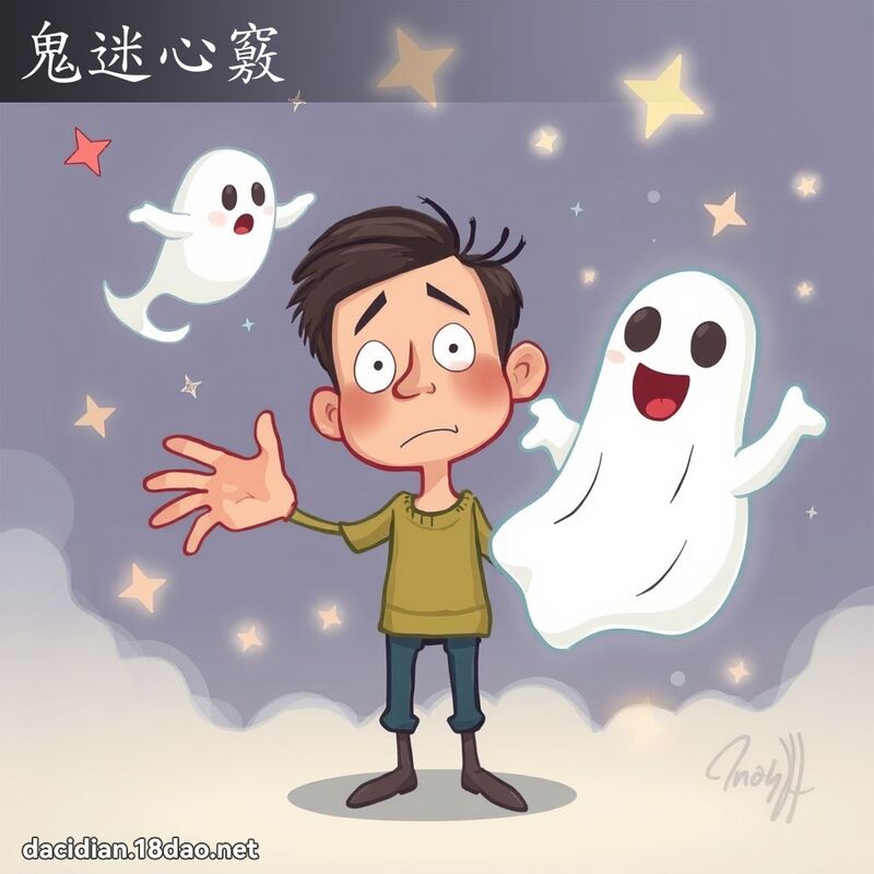 鬼迷心窍 - 国语大辞典配图