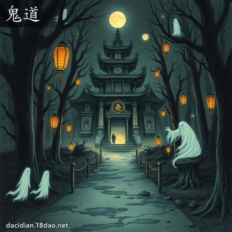 鬼道 - 国语大辞典配图