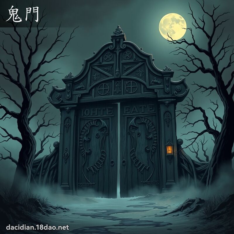鬼门 - 国语大辞典配图