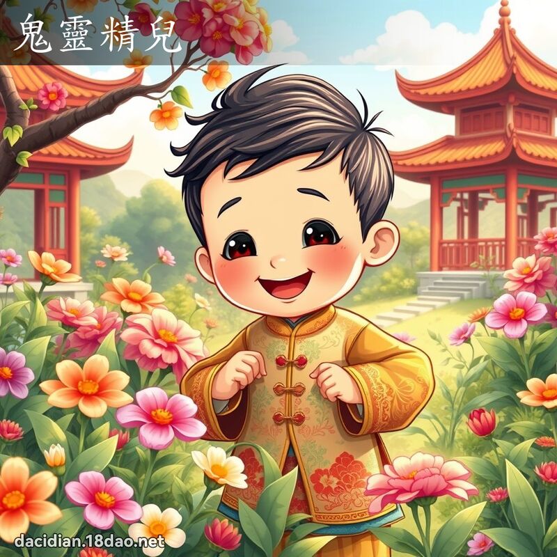 鬼灵精儿 - 国语大辞典配图