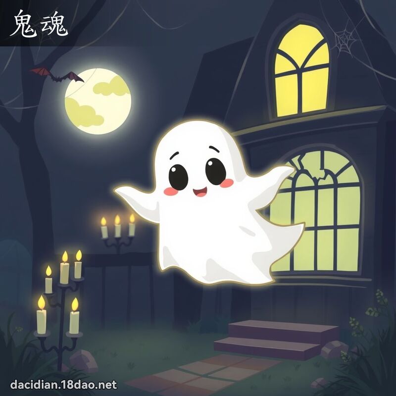 鬼魂 - 國語大辭典配圖