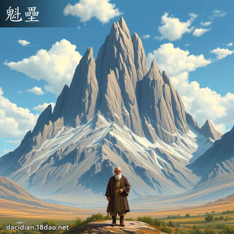 魁垒 - 国语大辞典配图