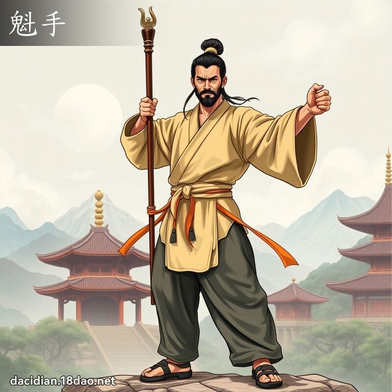魁手 - 國語大辭典配圖