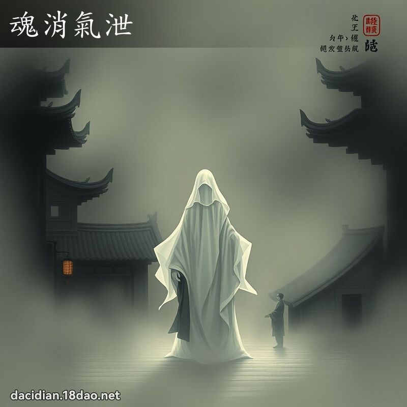 魂消氣泄 - 國語大辭典配圖