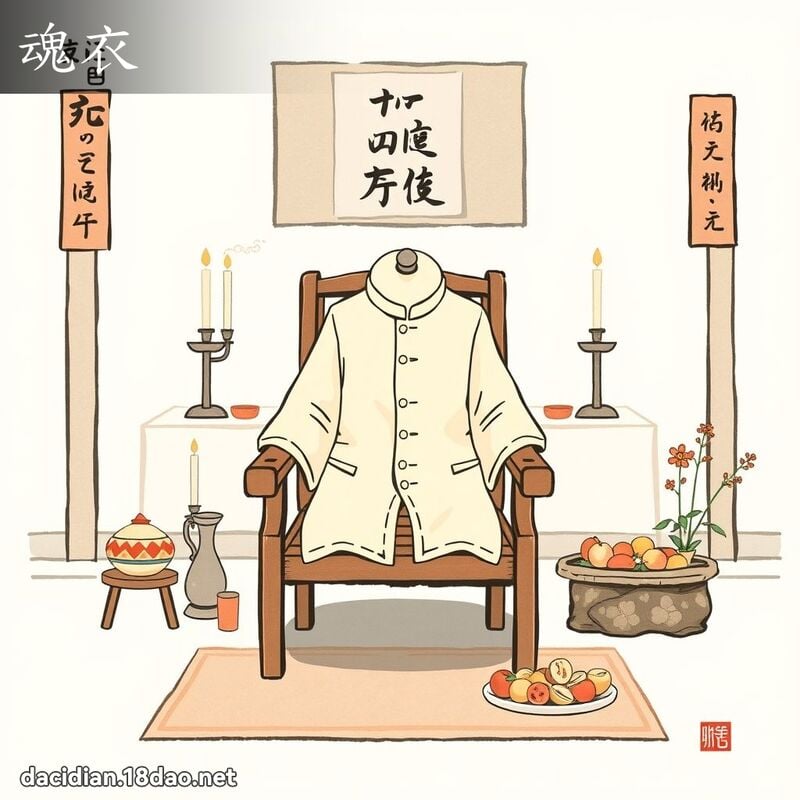 魂衣 - 国语大辞典配图