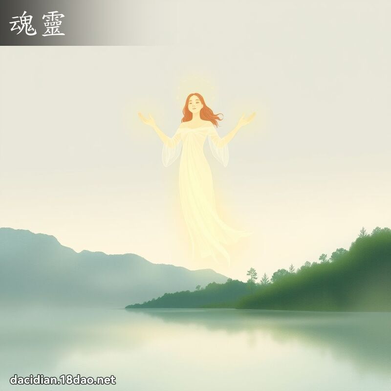 魂靈 - 國語大辭典配圖