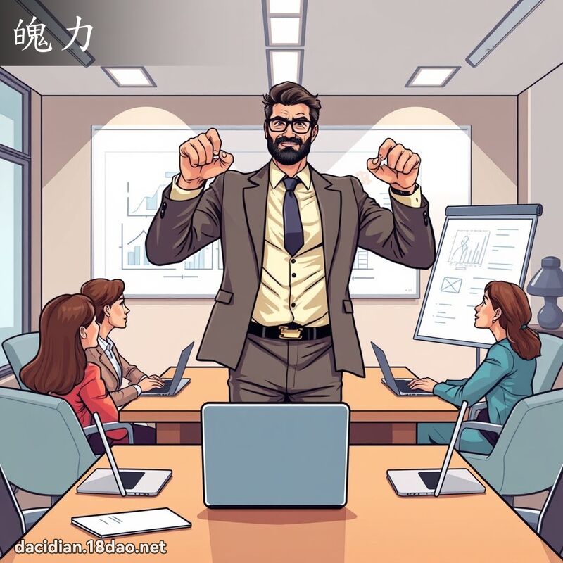 魄力 - 國語大辭典配圖