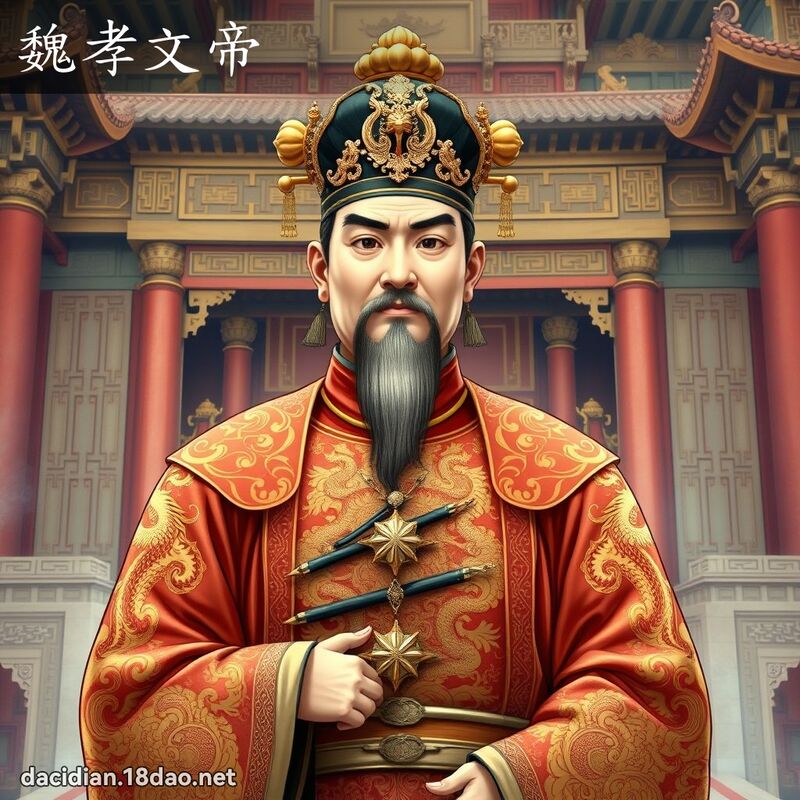 魏孝文帝 - 国语大辞典配图