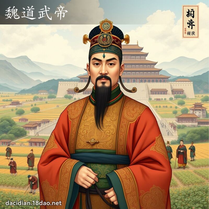 魏道武帝 - 国语大辞典配图