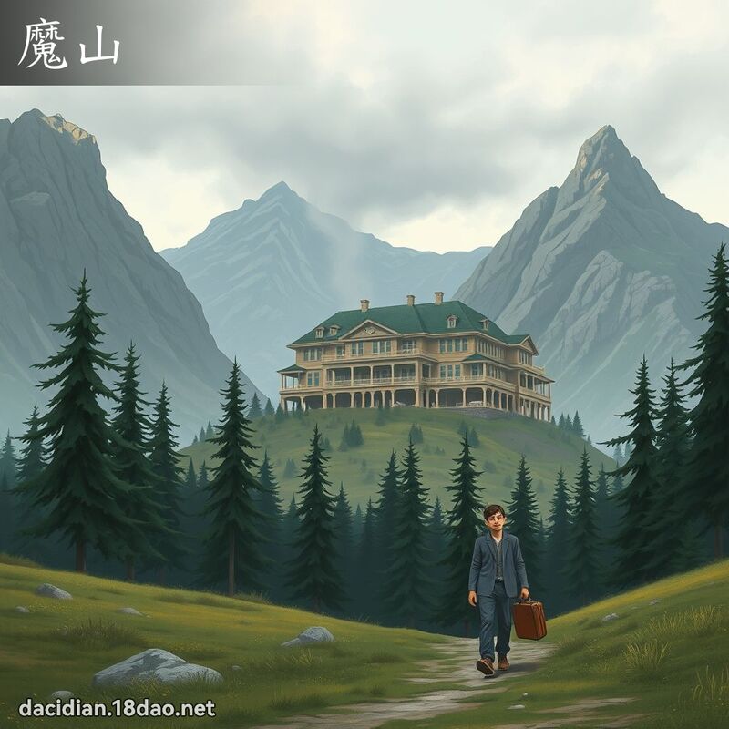 魔山 - 国语大辞典配图