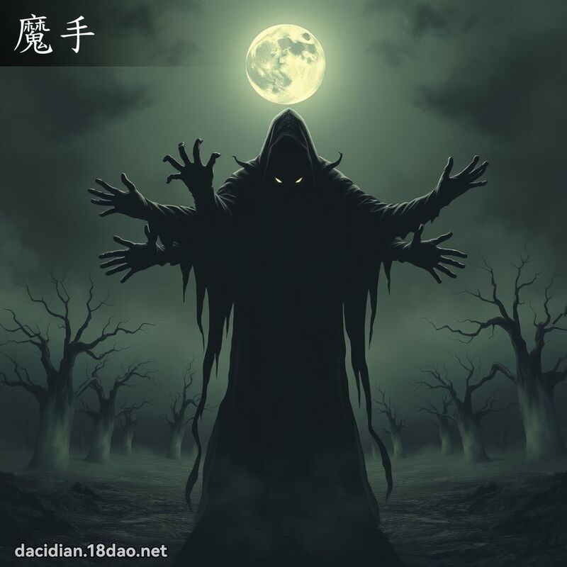魔手 - 國語大辭典配圖