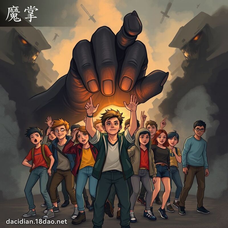 魔掌 - 國語大辭典配圖