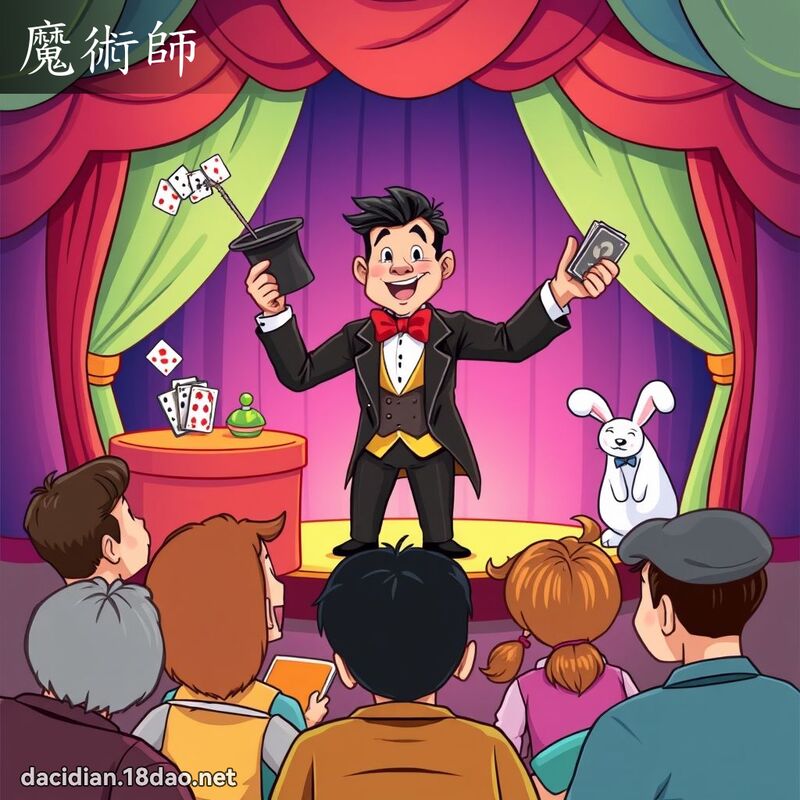 魔術師 - 國語大辭典配圖