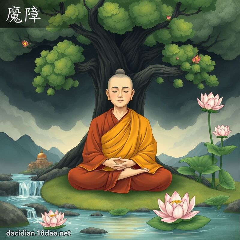 魔障 - 國語大辭典配圖