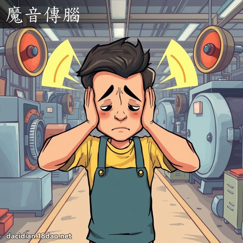魔音傳腦 - 國語大辭典配圖