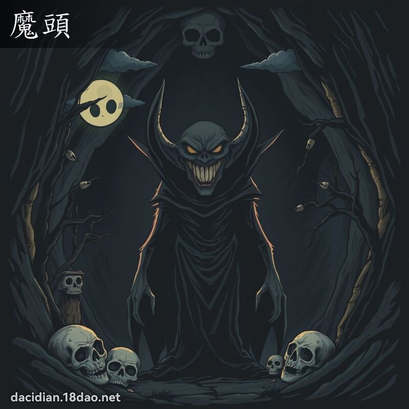 魔頭 - 國語大辭典配圖