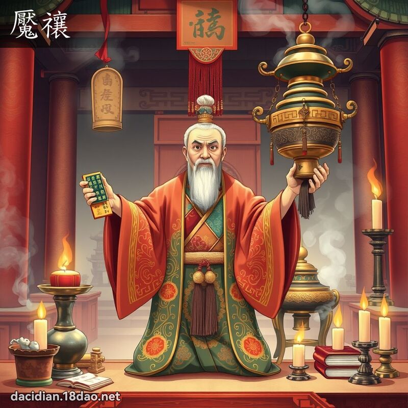 魘禳 - 國語大辭典配圖