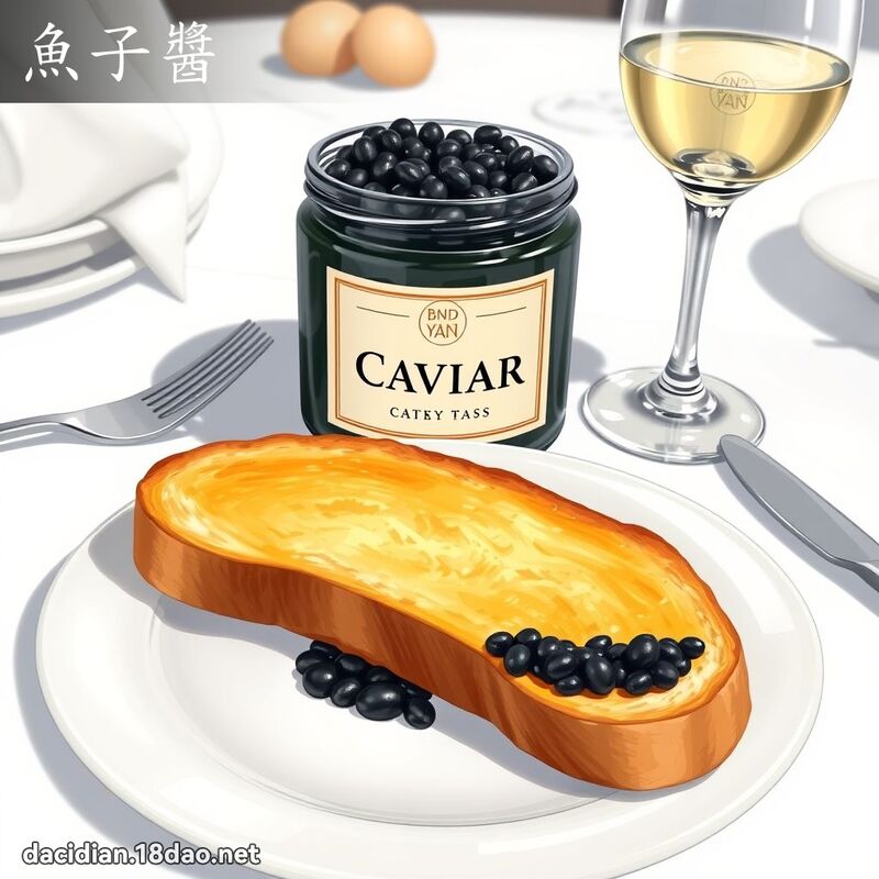 鱼子酱 - 国语大辞典配图