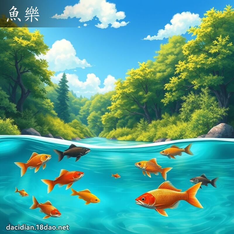魚樂 - 國語大辭典配圖