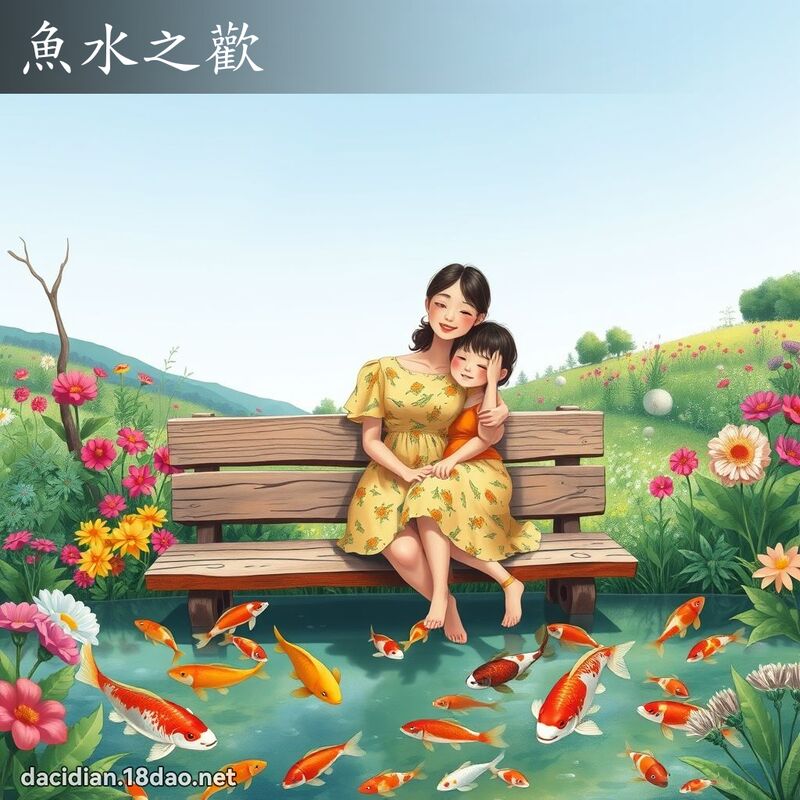 鱼水之欢 - 国语大辞典配图