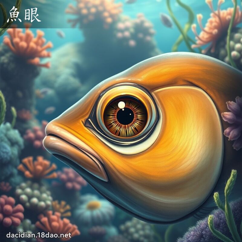 魚眼 - 國語大辭典配圖