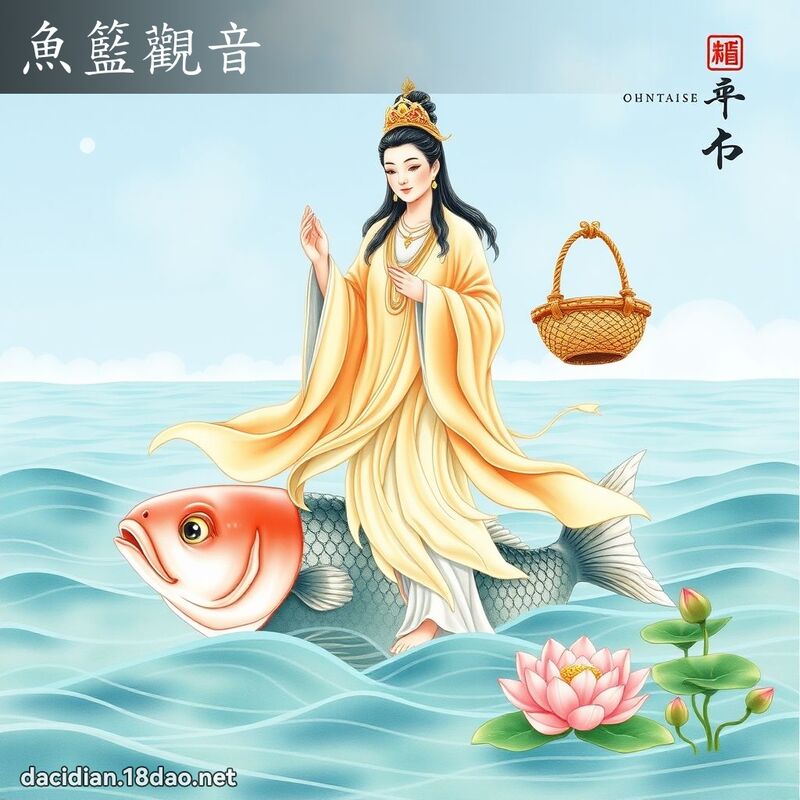 鱼篮观音 - 国语大辞典配图