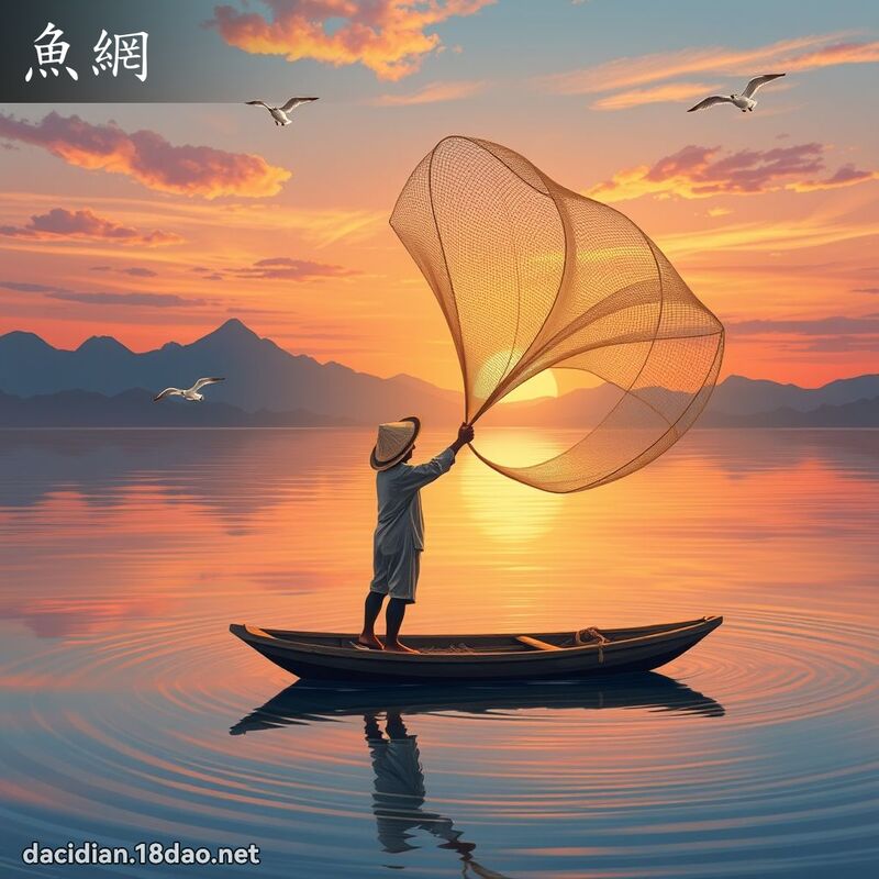 魚網 - 國語大辭典配圖