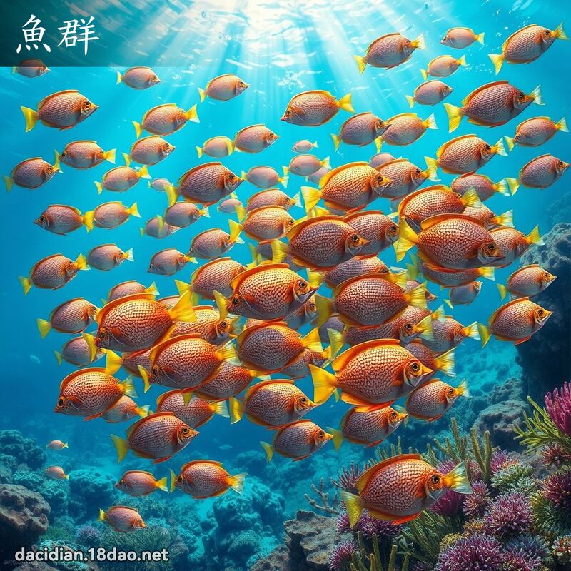 魚群 - 國語大辭典配圖