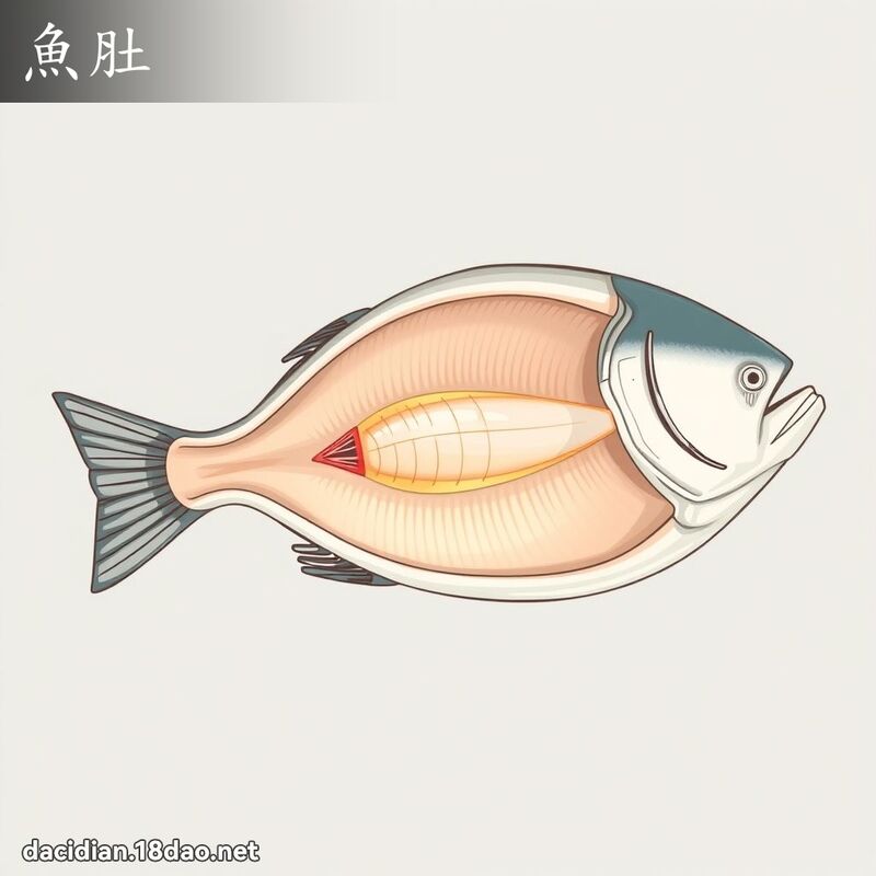 魚肚 - 國語大辭典配圖