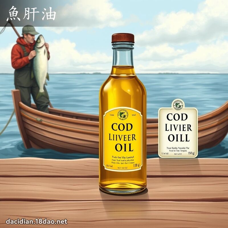 魚肝油 - 國語大辭典配圖