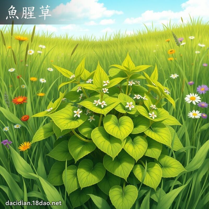 鱼腥草 - 国语大辞典配图